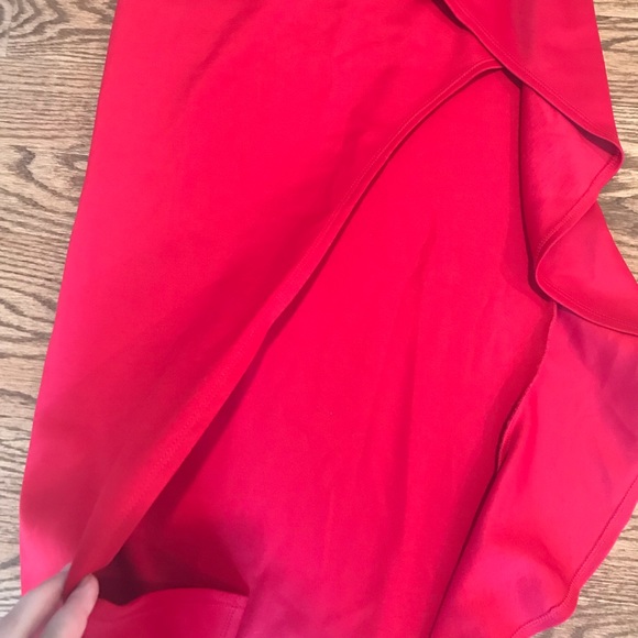 Red Flamenco Skirt with Slit❤️😘😏 Medium-Windsor - Picture 3 of 4